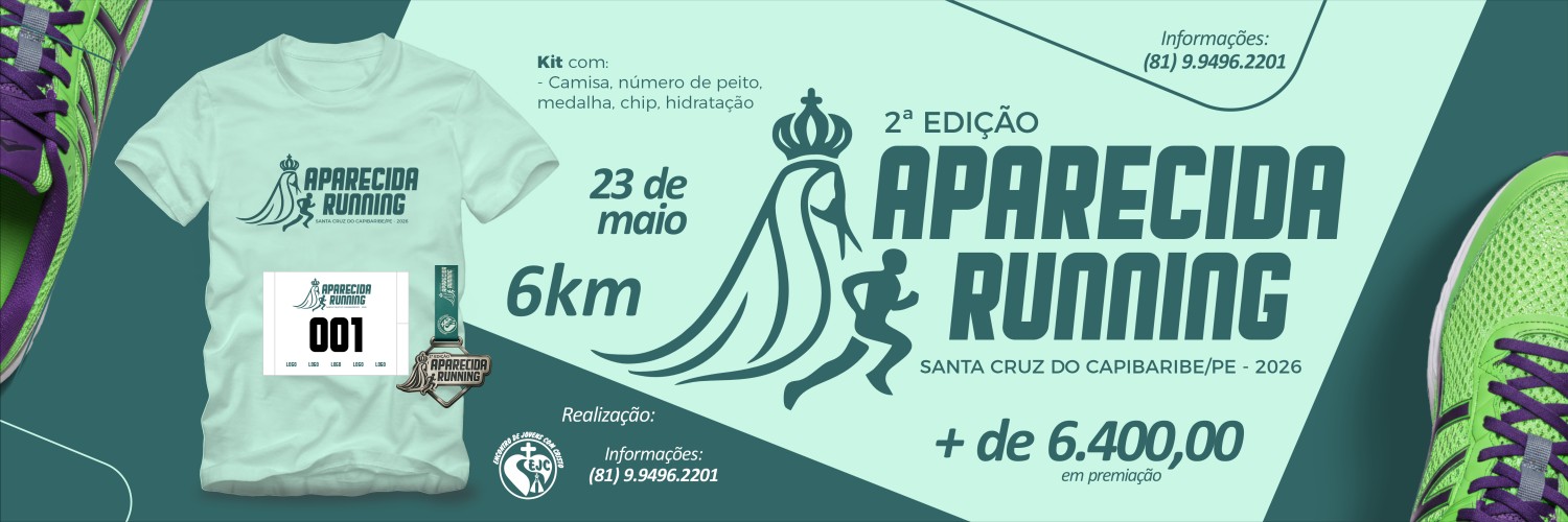 2ª CORRIDA APARECIDA RUNNING