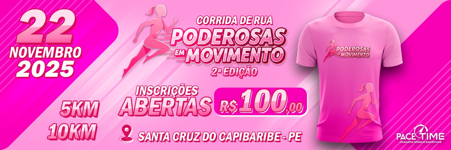 1ª CORRIDA PODEROSAS EM MOVIMENTO