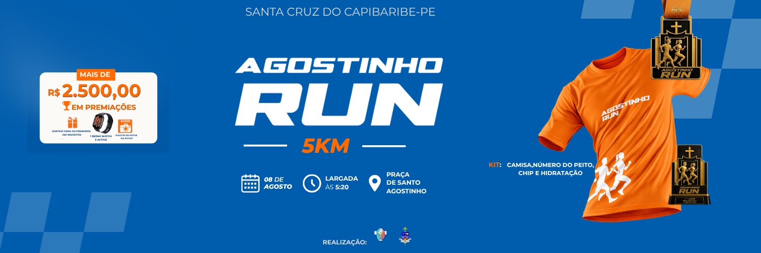 CORRIDA AGOSTINHO RUN