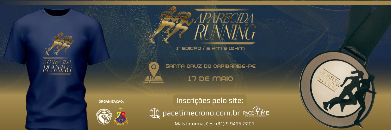 1ª CORRIDA APARECIDA RUNNING