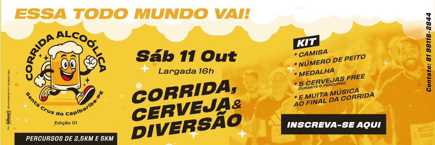 1ª CORRIDA ALCOÓLICA