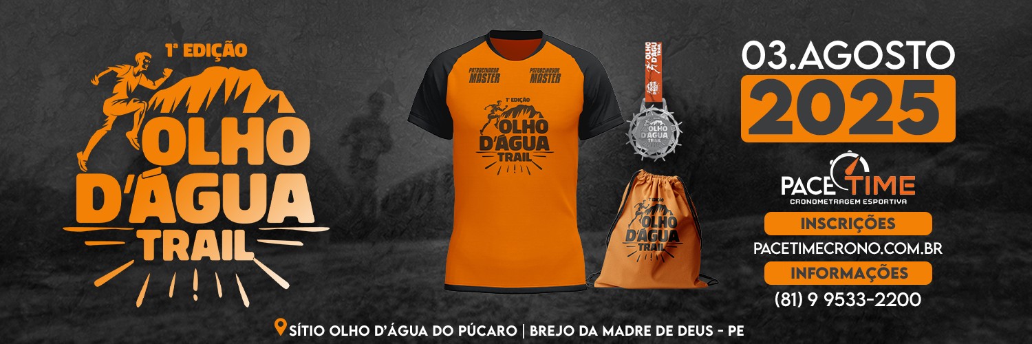 1ª CORRIDA OLHO D´ÁGUA TRAIL