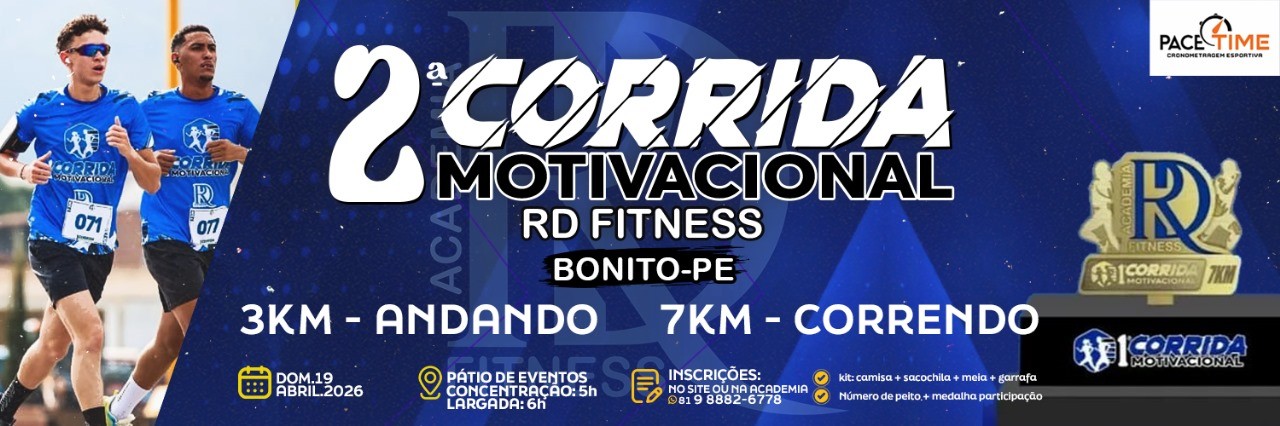2ª CORRIDA MOTIVACIONAL RD FITNESS